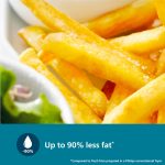 PHILIPS Air Fryer NA120/00, uses up to 90% less fat, 1500W, 4.2 Liter, with Rapid Air Technology (Black), Large - Image 7