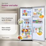 Godrej 223 L 3 Star Convertible Freezer 6-In-1, Nano Shield Technology, Inverter Frost Free Double Door Refrigerator(RT EONVALOR 260C RCIF ST RH, Steel Rush) - Image 4