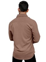 Men's Regular Fit Poly Popcorn Casual Shirt - Image 2