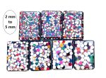 GNR Multicolor Bindi Daily Use Simple Forehead Bindi for Women - Pack of 12 Boxes (Size : 2 mm Each) - Image 4