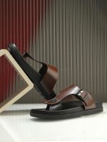 San Frissco Men's Sandals with Open Toe Strap/Perfect Fit for Summer and Rainy Season Easy to Walk Slipper, Chappal/Stylish Casual Trendy Floaters - Image 2