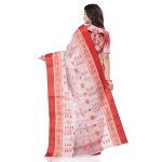 dB DESH BIDESH Women`s Cotton Saree Handloom Sarees For Women Cotton Tant Cotton Sarees For Women Phulkoli Design Handloom Sarees For Women Cotton Without Blouse Piece - Image 2