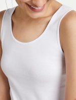 Enamor Women's Cotton Regular Fit Fabulous Inners E025 Stay New Tank Top - Image 4
