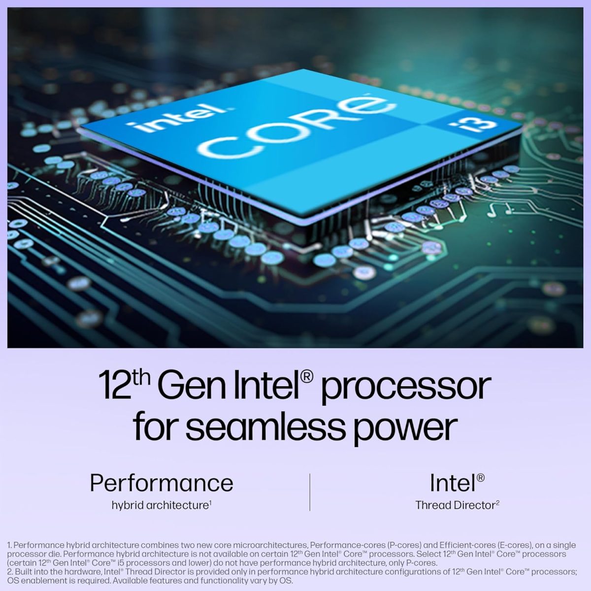 HP 15s, 12th Gen Intel Core i3-1215U Laptop (8GB DDR4, 512GB SSD) Anti-Glare, 15.6"/39.6cm, FHD, Win 11, MS Office 21, Silver, 1.69kg, Intel UHD Graphics, HD Camera, Dual Speakers, fy5011TU - Image 4