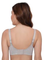 PLUMBURY Nylon Blend Full Support Minimizer Everyday Bra For Women Full Coverage | Wireless| Padded With Seamless Soft Cups - Image 5