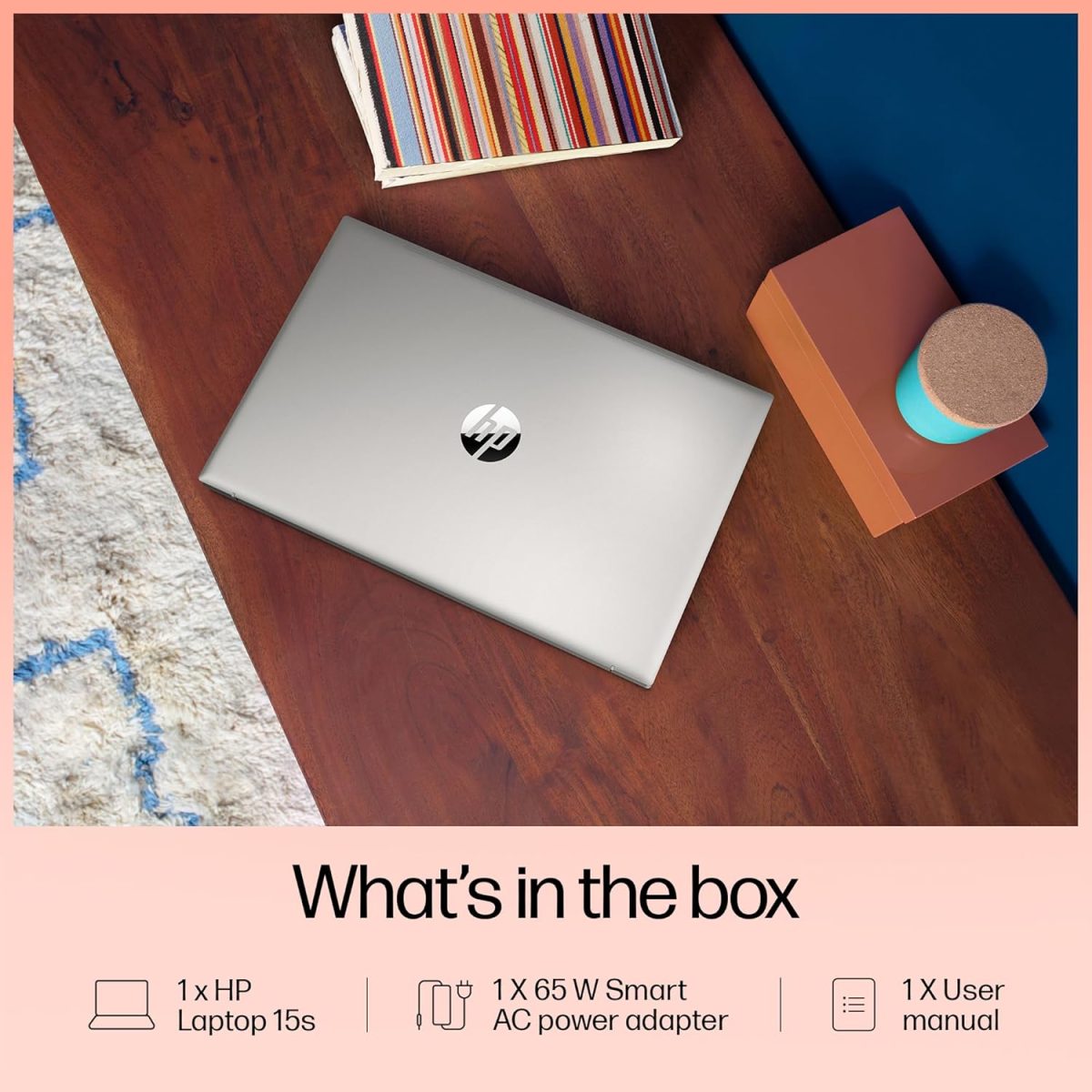 HP 15s Core i5 12th Gen (8GB RAM/512GB SSD/FHD/15.6" (39.6 cm)/Windows 11/MS Office/Backlit Keyboard/Silver/1.69 kg) fq5329TU Laptop - Image 11