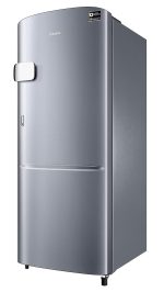 Samsung 183 L, 3 Star, Digital Inverter, Direct-Cool Single Door Refrigerator (RR20C1Y23S8/HL, Silver, Elegant Inox) - Image 3