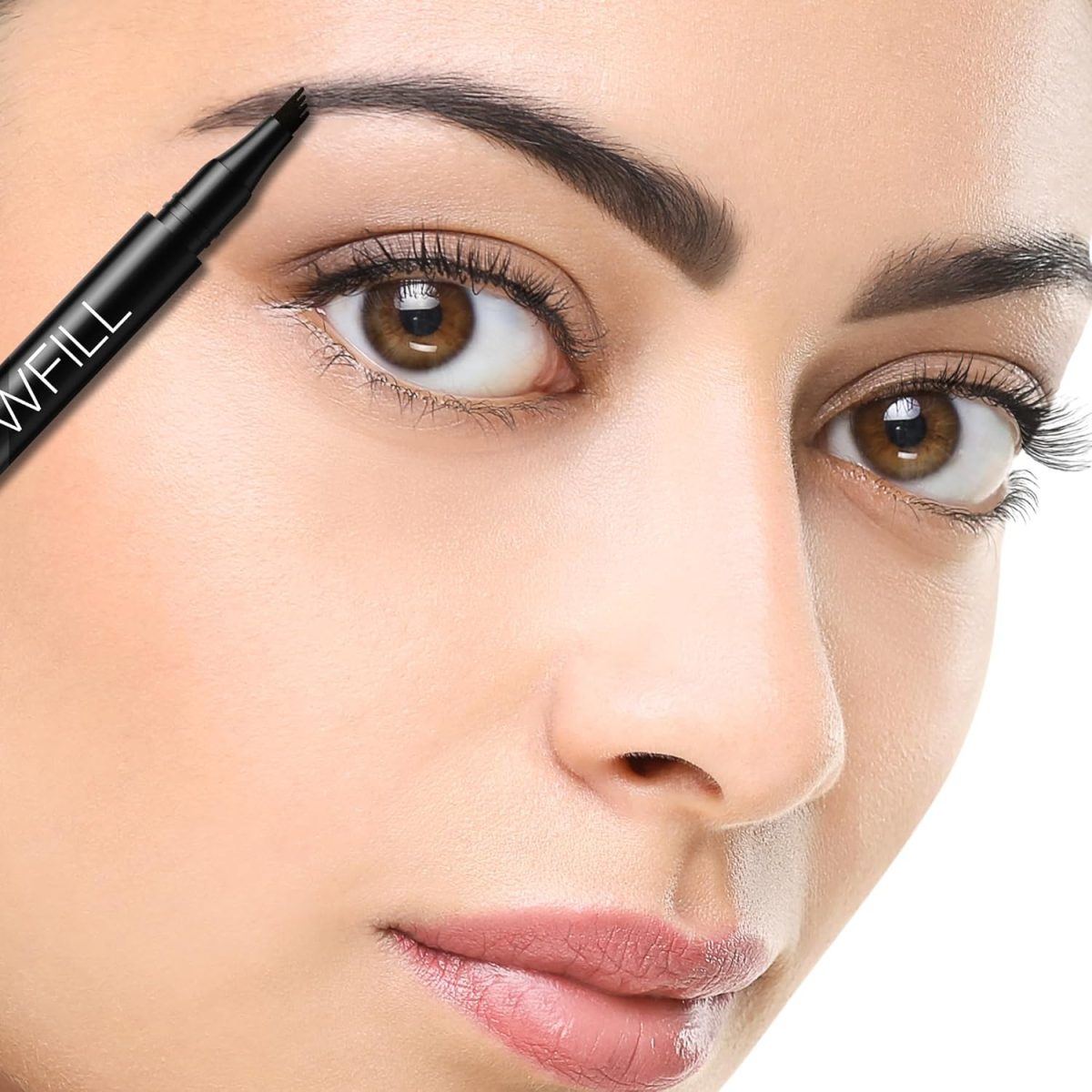 RENEE Browfill Eyebrow Pen - Black | Waterproof & Smudge-Proof | One Swipe Application | Micro Precision | Natural & Long-Lasting Finish | For Denser & Fuller Eyebrows | Easy to Use | Cruelty-Free - Image 6