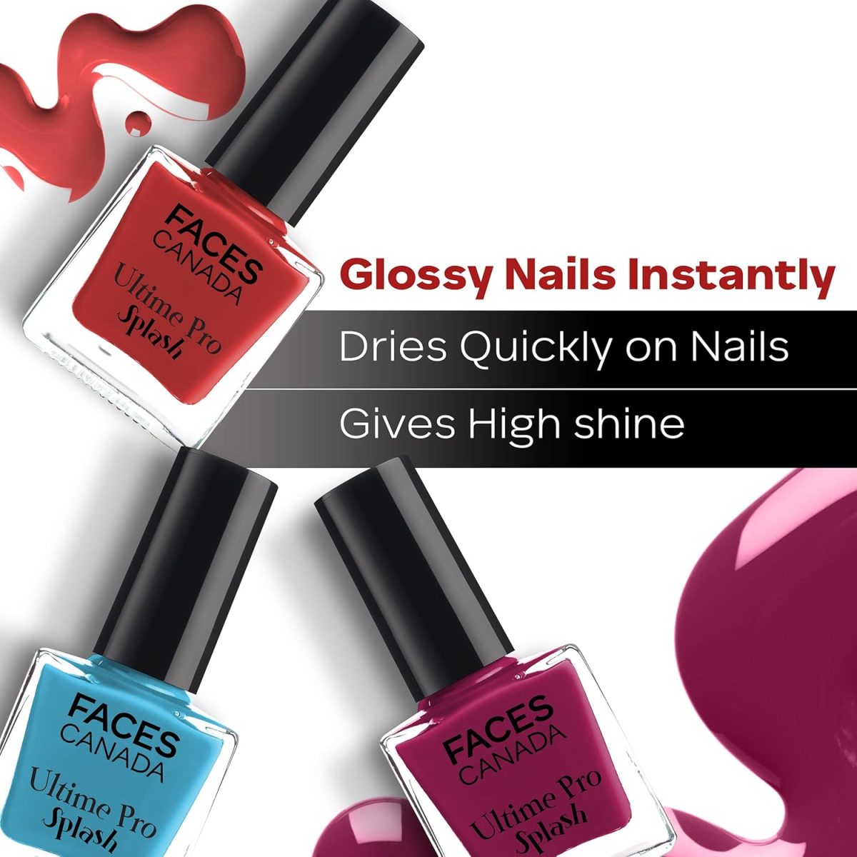 Faces Canada Splash Nail Enamel Morning Glory 54 8ml - Image 4