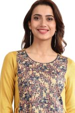 Aurelia Women's Synthetic Regular Fit Casual Kurta - Image 6