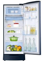 Samsung 183 L, 3 Star, Digital Inverter, Direct-Cool Single Door Refrigerator (RR20C1823CU/HL, Camellia Blue, Base Stand Drawer) - Image 4
