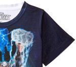 Marvel Avengers by Wear Your Mind Boy's Plain Regular fit T-Shirt (DMA0016_Blue 13-14 Years) - Image 3