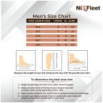 NIXFLEET Steel Toe Sports Look Safety Shoes for Men: Stylish and Sturdy Heavy-Duty Footwear with Slip-Resistant Outsole Black Size UK7 - Image 7