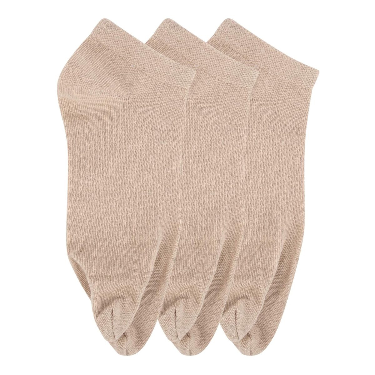 N2S NEXT2SKIN Women's Low Ankle Length Sneaker Cotton Thumb Socks (Pack of 3) (Assorted) - Image 2