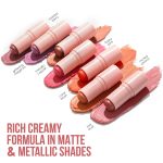 Blue Heaven Kiss & Blush Lip, Cheek & Eye Tint with Avocado Oil & Mango Butter | 3-in-1 blush for face makeup | Rich & Creamy Formula |Easily Blendable | Multipurpose Makeup, Roasted Berry, 8.5gm - Image 5