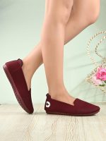 DOCTOR HEALTH SUPER Knitted Comfortable Stylish Classy Ballerina | Premium Flat Jutis Bellies | Non Slip Lightweight Shoes Bellies For Women | Dailywear Slip-On Flat Jutis | Trendy Women Jutis Bellies - Image 3