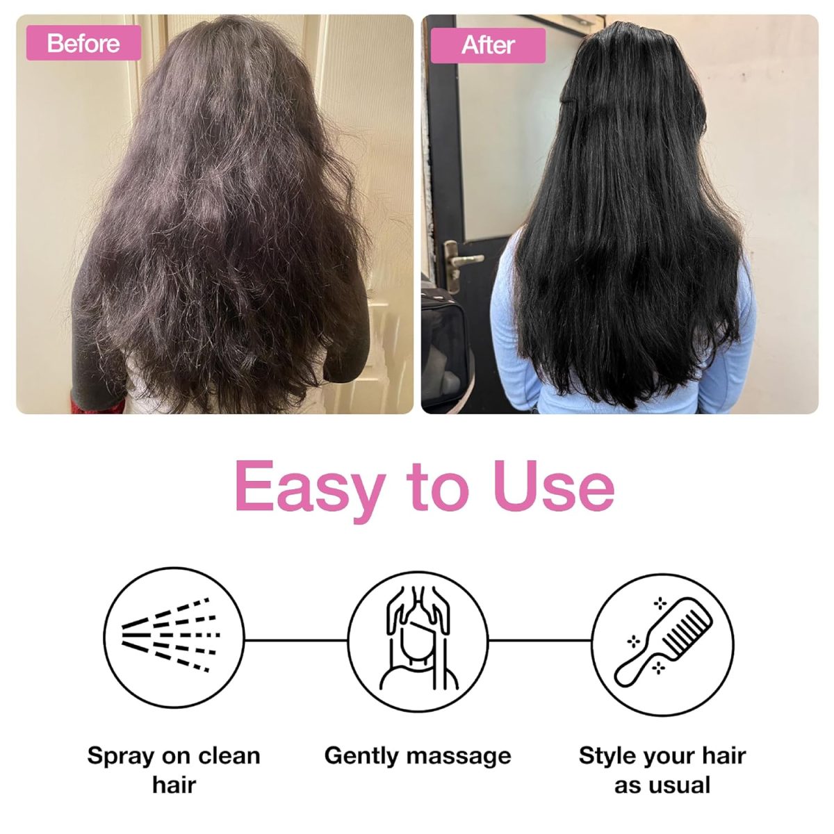 Soulflower Rosemary Water Spray for Hair Growth | Niacinamide & Mint | Hair Regrowth Spray | Instant Shine | Strengthens Hair Roots & Strand | Anti Hair Fall Cooling & Relaxing | All Hair Types 100ml - Image 3