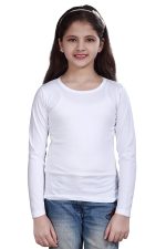 SINI MINI Sinimini Girls Plain Full Sleeve Girls top (Pack of 4) - Image 5