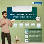 Blue Star 2 Ton 3 Star, 60 Months Warranty, Inverter Split AC (Copper, Convertible 5 in 1 Cooling, Auto Defrost, Dust Filters, Blue Fins, IC324YNU, White) - Image 6