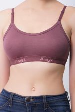 B-SOFT Medium Impact Sports Bra for Women | Daily Use | Non-Wired | Non-Padded | Seamless Bra | Full Coverage | Suitable for Gym,Yoga,Workout - Image 7