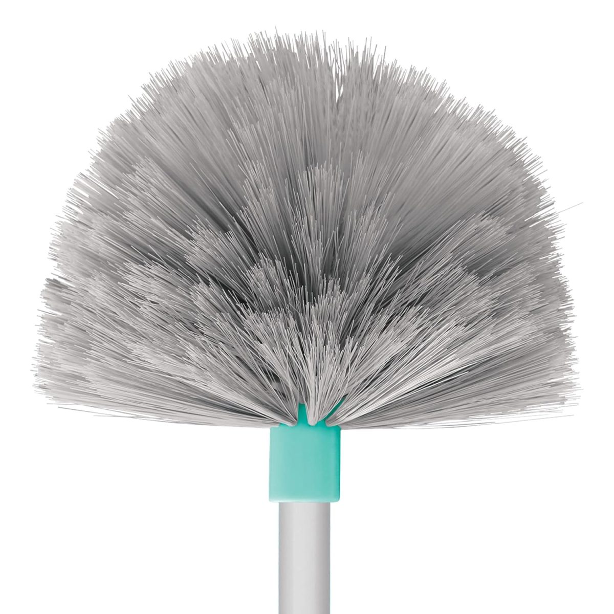 Spotzero by Milton Plastic Web Blaster Jala Cleaning Broom/Brush with Long Extendable Handle and Flexible bristles (Aqua Green) - Image 7