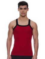 Dixcy Scott Men's Solid Regular Fit Vest - Image 2