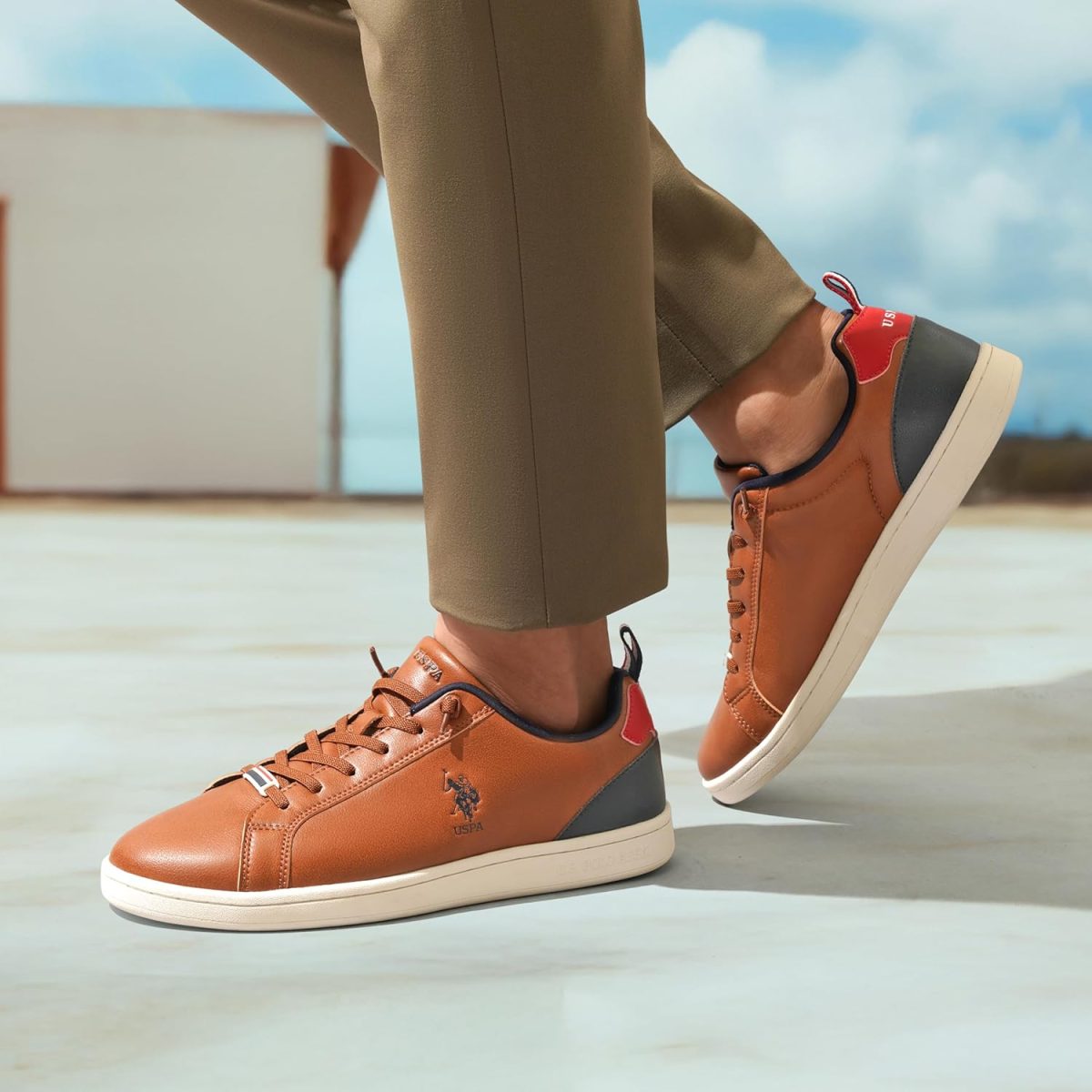 U.S. POLO ASSN. Men Lace Up Sneaker Shoes - Image 2