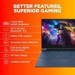 HP Victus Windows 11 Home Gaming Laptop,AMD Ryzen 7 7840Hs Ai Powered,6Gb RTX 3050 Gpu,16.1-Inch (40.9 Cm),95W Tgp,Fhd,IPS,144Hz,16Gb Ddr5,1Tb Ssd,RGB Backlit Kb,B&O (Mso,Blue,2.29 Kg),S0089Ax - Image 5