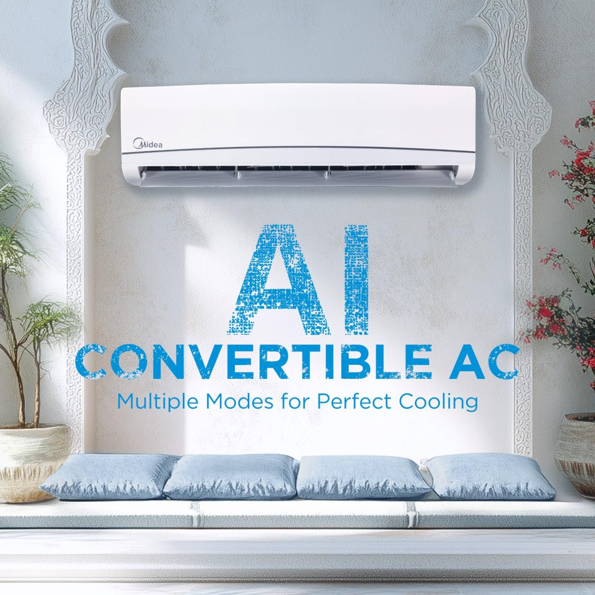 Midea 1.5 Ton 3 Star Inverter Split AC, AI Smart Wi-Fi AC with 5 Years Comprehensive Warranty (Copper, Convertible 4-in-1 Cooling at 52℃, HD PM2.5 Filter, SANTIS NEO DLX (Wi-Fi), MAI18SD3R35W0,White) - Image 12