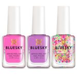 BLUESKY Kids Glossy Finish Nail Varnish Set Party Time Collection |Easy Peel-Off, Nail Polish For Kids,Gift Set,3 X 5Ml With Stickers - Image 6