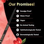 Good Vibes HydraBold Intense Black Kajal (0.35g) | 24HR Long Lasting Stay | Smudge Proof & Water Proof | With Rosehip Seed Oil | Highly Pigmented | Smooth Texture - Image 4