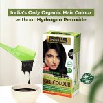 INDUS VALLEY Damage Free Natural Gel Hair Colour for Women | Ammonia & PPD Free Organic Hair Colour with 100% Grey Coverage, Long Lasting Conditioning Hair Color | Black 1.00-220 ml - Image 6