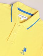U.S. POLO ASSN. Men's Tipped Collar Pure Cotton Slim Fit Polo Shirt - Image 2
