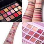 HUDA GIRL Beauty Rose Gold Remastered + Nude Edition Eyeshadow Palette Combo Kit - 36 Matte and Shimmer Finishes, Includes Black Eyeshadow - Complete Eye Shadow Palette Set - Image 2