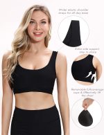 SANQIANG Seamless Bras for Women Wireless Bra Lightly No-Underwire Design Low-Impact Sports Bras Comfy Daily Bra - Image 4