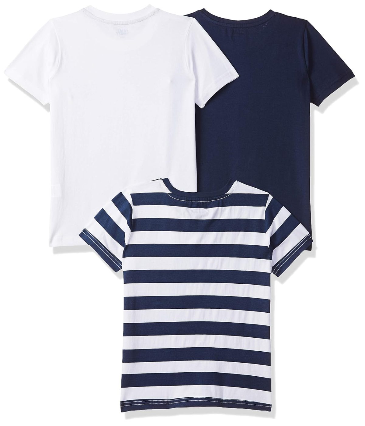Amazon Brand - Jam & Honey Mix Pattern Regular Fit Boys 100% Cotton Printed Half Sleeves T-Shirt | Age 2-12 Years (Pack of 3) - Image 2