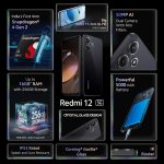 Redmi 12 5G Jade Black 6GB RAM 128GB ROM - Image 2