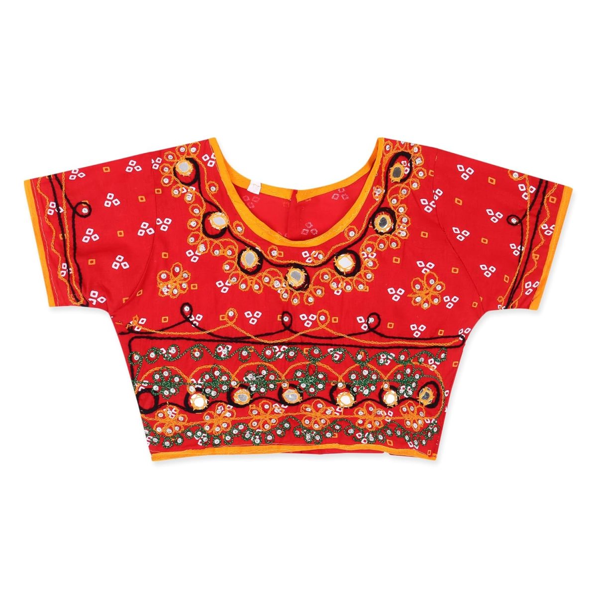 ANNA FASHION Girl's Cotton Lehenga Choli - Image 3