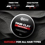 Beardo Hair Clay Wax for Men, 100 gm | Hair Clay for men | Styling Wax | Volumizing | Strong Hold | Restylable |Matte Finish | Easy to Wash Off | Texture Clay for Men - Image 2