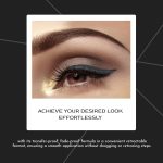 FASHION COLOUR Intense Revolving Kajal | High Impact Intense Color In 1 Stroke | 12 Hr Long Stay | Matte & Mettalic Finish | Soft Texture | Waterproof & Smudgeproof Kajal | (Grey) - Image 5