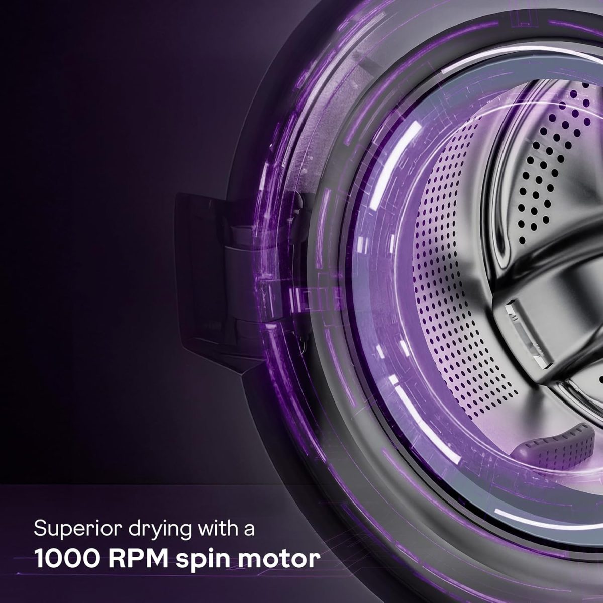 Godrej 6 Kg Eco-Wash With Steam Wash Fully-Automatic Front Load Washing Machine (WFEON ARG 6010 5.0, Silver Stream) - Image 6