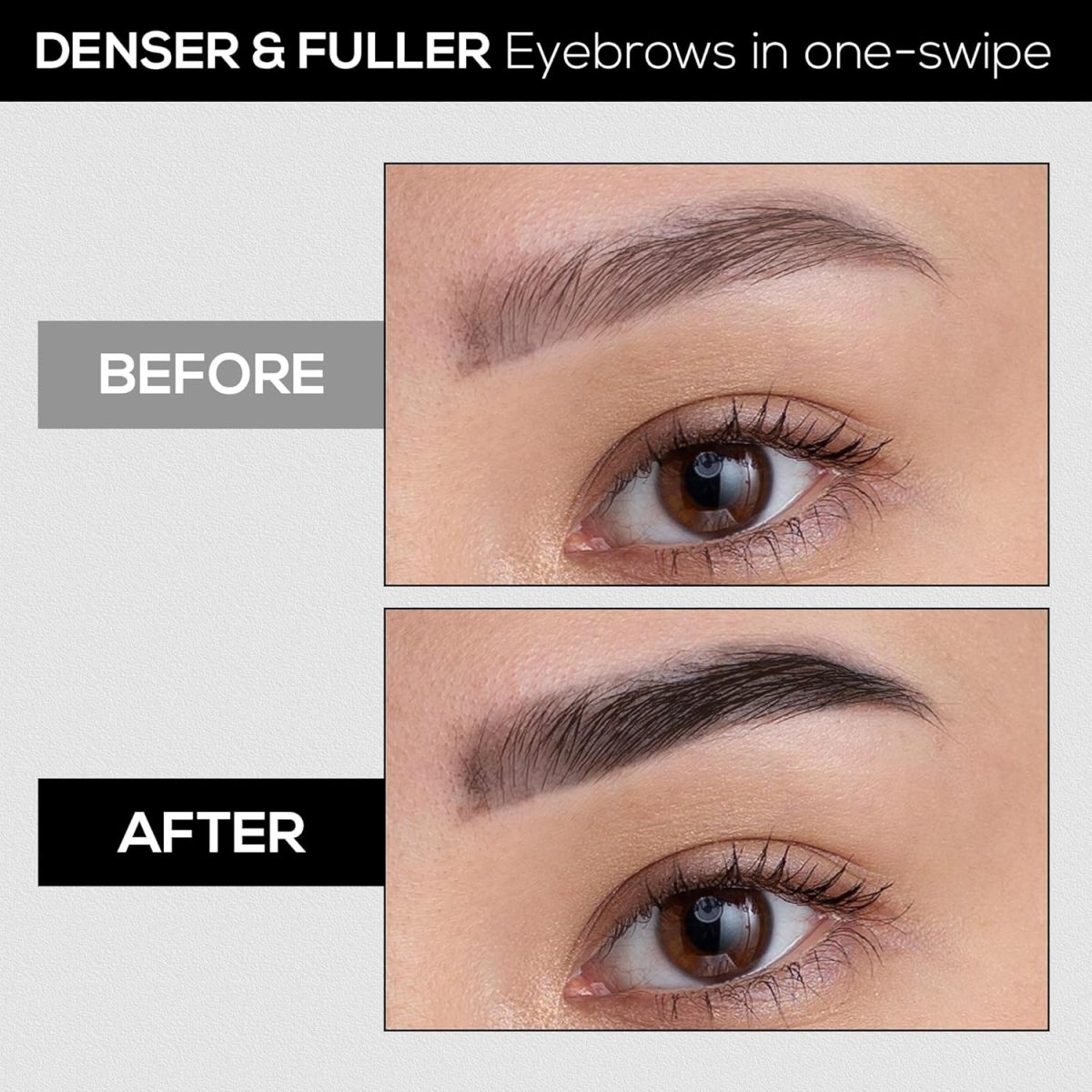 RENEE Browfill Eyebrow Pen - Black | Waterproof & Smudge-Proof | One Swipe Application | Micro Precision | Natural & Long-Lasting Finish | For Denser & Fuller Eyebrows | Easy to Use | Cruelty-Free - Image 4