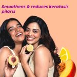 PLIX - THE PLANT FIX Peaches & Lemon Detan Bump Eraser Scrub (200g) | Removes Tan & Restores Skin’s Moisture, Reduces Dark Spots, Uneven Skin Tone, & Reveals Softer Smoother Skin - Image 6