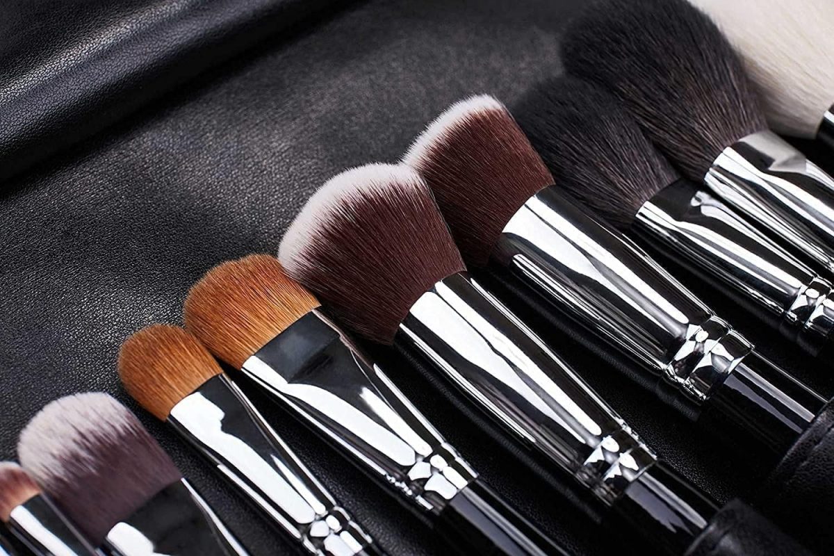 SOLDTRUE M.A.C Premium Makeup Brush Set Of 12 Pieces For Professional Party Makeup Foundation Eyeshadow Ebbrow mascara Brushes Face Powder Brush (Multicolor) - Image 6