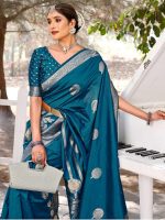 Leriya Fashion Saree | Women Saree | Cotton Silk Saree | Casual Saree For Women| Saree for Women | Silk Saree | Banarasi Saree - Image 4