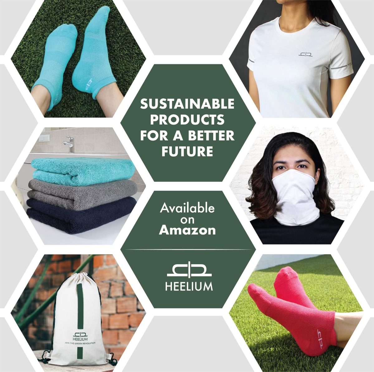 HEELIUM Bamboo Socks for Women | 3X Softer than Cotton Socks | Odour-Free & Breathable | Superior Comfort & Cushioned Base - Image 7
