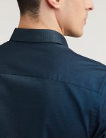 Peter England Men's Everyday Solid Slim Fit Full Sleeve Formal Shirt | Cotton-Rich - Image 6