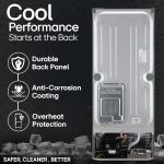LG 242 L 3 Star Smart Inverter Frost-Free Double Door Refrigerator (GL-I292RPZX, Shiny Steel, Door Cooling+) - Image 6