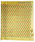 YETTALAN® Women's Mural Printed Kerala Gold Tissue Saree with Running Blouse - Image 4