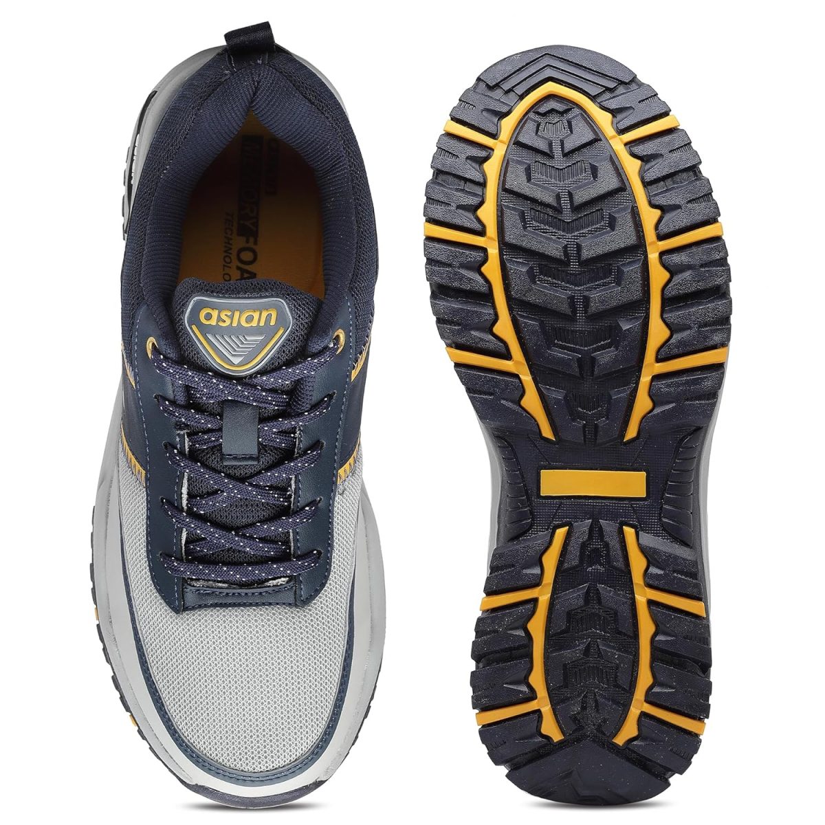 ASIAN Men's Everest-02 Sports Trekking & Hiking,Walking Shoes with Rubber Outsole & Memory Foam Insole Lace-Up Shoes for Men's & Boy's - Image 8